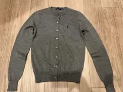 ラルフローレンのカーディガン　グレー　160 Sサイズ