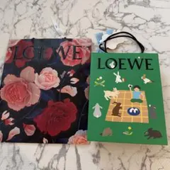 【新品未使用】　ロエベ　LOEWE ショップ袋 2点セット