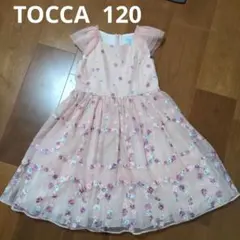 TOCCA　BAMBINI 花柄刺繍ドレスワンピースのサムネイル