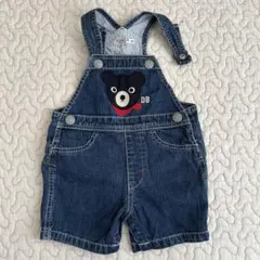 DOUBLE.B ミキハウスデニムオーバーオール