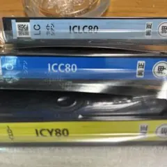 EPSON 純正インクICLC80 ICC80 ICY80 3個セットのサムネイル