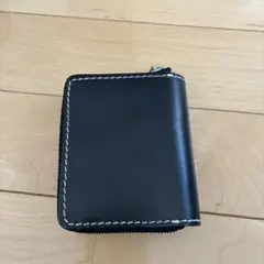 masterpiece ブラックレザーコインケース 日本製