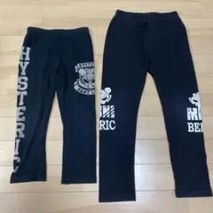 ヒス ヒスミニ レギンス スパッツ ズボン ブラック キッズ