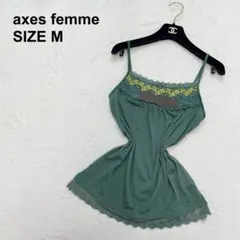 00s 希少 axes レースアップ姫系キャミ デカリボン 姫カジ - メルカリ