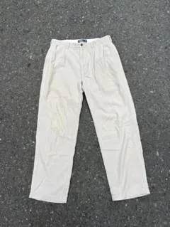 Polo by Ralph Lauren Andrew コーデュロイパンツ 白