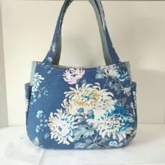 チューリップ型ハンドメイドバッグ　キャスキッドソン　クリザンテム