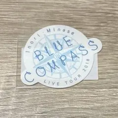 水瀬いのり POP UP ステッカー BLUE COMPASS