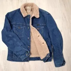 ラングラー デニムボアジャケット メキシコ製 M ランチコート Wrangler