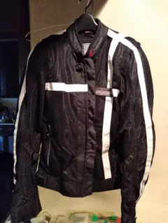 KOMINE Sサイズ ブラック/ホワイト ジャケット