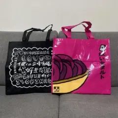 沖縄デザイン エコバッグ 2色セット