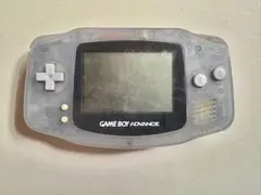 ゲームボーイアドバンス 本体 クリア　(ジャンク品)