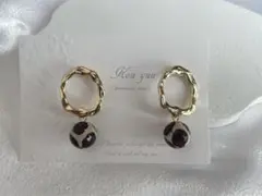 ハンドメイド　チタンピアス　ノンホール　no.75