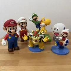 スーパーマリオ　フィギュア5個セット　テレサのセンサーライト　ヨッシー　ルイージ
