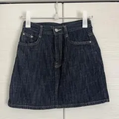S.ダークデニム タイトスカート