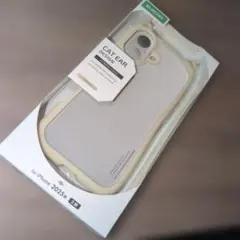 iPhone17用 猫耳ハイブリッドケース ELECOM