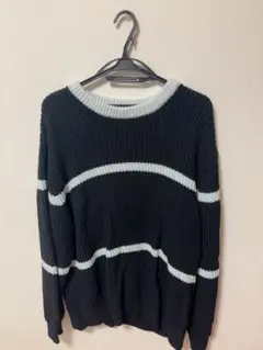 ストライプ セーター AZUL