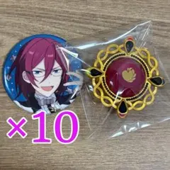 七種茨 あんスタ スタライ 10th set D 缶バッジ 10個