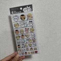 新品　ちいかわ 4サイズ ステッカー　くりまんじゅう　ラッコ　シーサー　モモンガ
