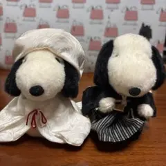 ウェディングスヌーピー和装人形セット