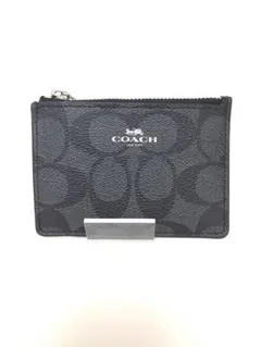 COACH (コーチ)　キーリング付コインケース　シグネチャー