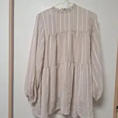 SUGAR SPOON 長袖 ブラウス フリルネックのサムネイル