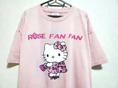 ローズファンファンハローキティ コラボ　Tシャツ　半袖 ROSE FAN FAN