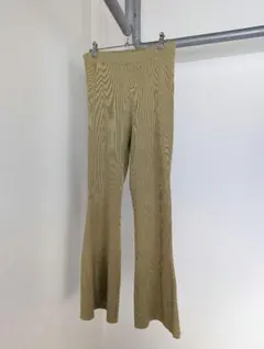 MANOF / RIB KNIT PANTS