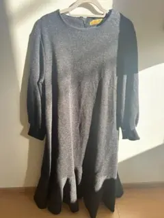 アーバンリサーチROSSO グレー ワンピース　ティアード　グレー