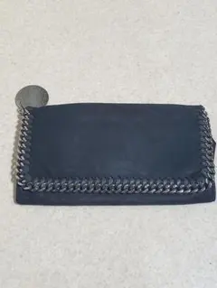 ステラマッカートニー　長財布　ファラベラ　シルバー　ブラック