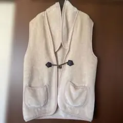Rey Sista ベージュ フリースベスト