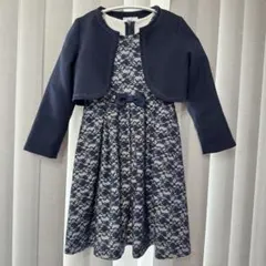 【anyFAM】ネイビー 子供　フォーマルドレス ジャケット　120cm