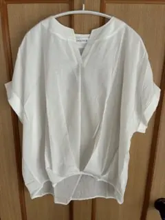 INNIFER 半袖ブラウス ホワイト新品