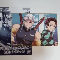 鬼滅の刃 ビッグサイズ 色紙コレクション ⑦ デザインG