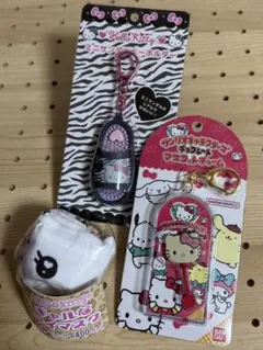 サンリオ ミニサンダルキーホルダー チョコレートマスコットチャーム アイマスク