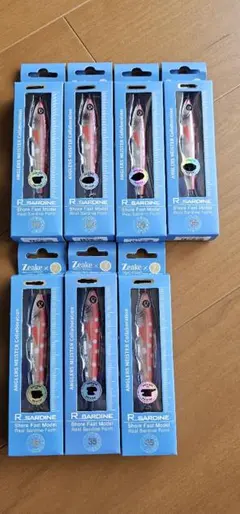 新品 ジーク x アングラーズマイスター Rサーディン 35g 10点セット
