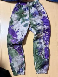 STUSSY キルティングパンツ タイダイ柄 XSのサムネイル