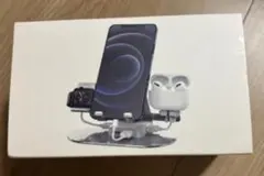 3in1 充電スタンド シルバー iPhone iPad Apple Watch