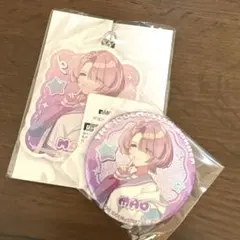 学園アイドルマスター DMM スクラッチ 有村麻央 キーホルダー 缶バッジ