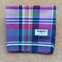 Fiorucci チェック柄 ハンカチ