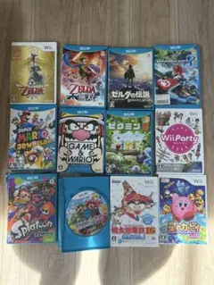 wiiUソフト9本まとめ売り - メルカリ