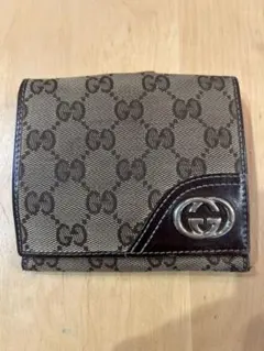 GUCCI GGパターン 3つ折り財布
