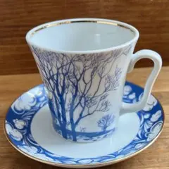 ロモノーソフ♦️レニングラードの鐘ベルマグカップ&ソーサー 
