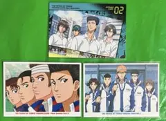 テニスの王子様　トレカ　青学集合　3枚セット⑧ テニプリ 手塚桃城不二海堂