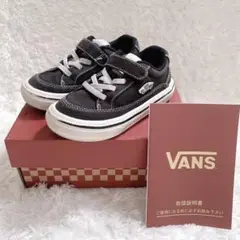【箱付き】VANS バンズ　スニーカー　17.0 キッズ　ブラック