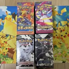 ポケモンカード 韓国版 第1弾 モ험의시작 未開封パック 初期 レトロ