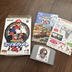 動作確認済み！マリオカート64 NINTENDO64 箱付き説明書付き