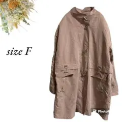 薄手アウター/フリー/個性的/大きい/軽い/くすみカラー/羽織/秋/No.129