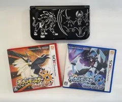 Newニンテンドー3DS LL ブラック 本体 ソフトセット 動作品