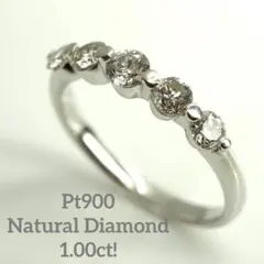 キラキラ✨D2.00ct!! Pt900 天然ダイヤモンド テニスブレスレット