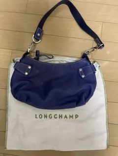 LONGCHAMP ネイビー ショルダーバッグ